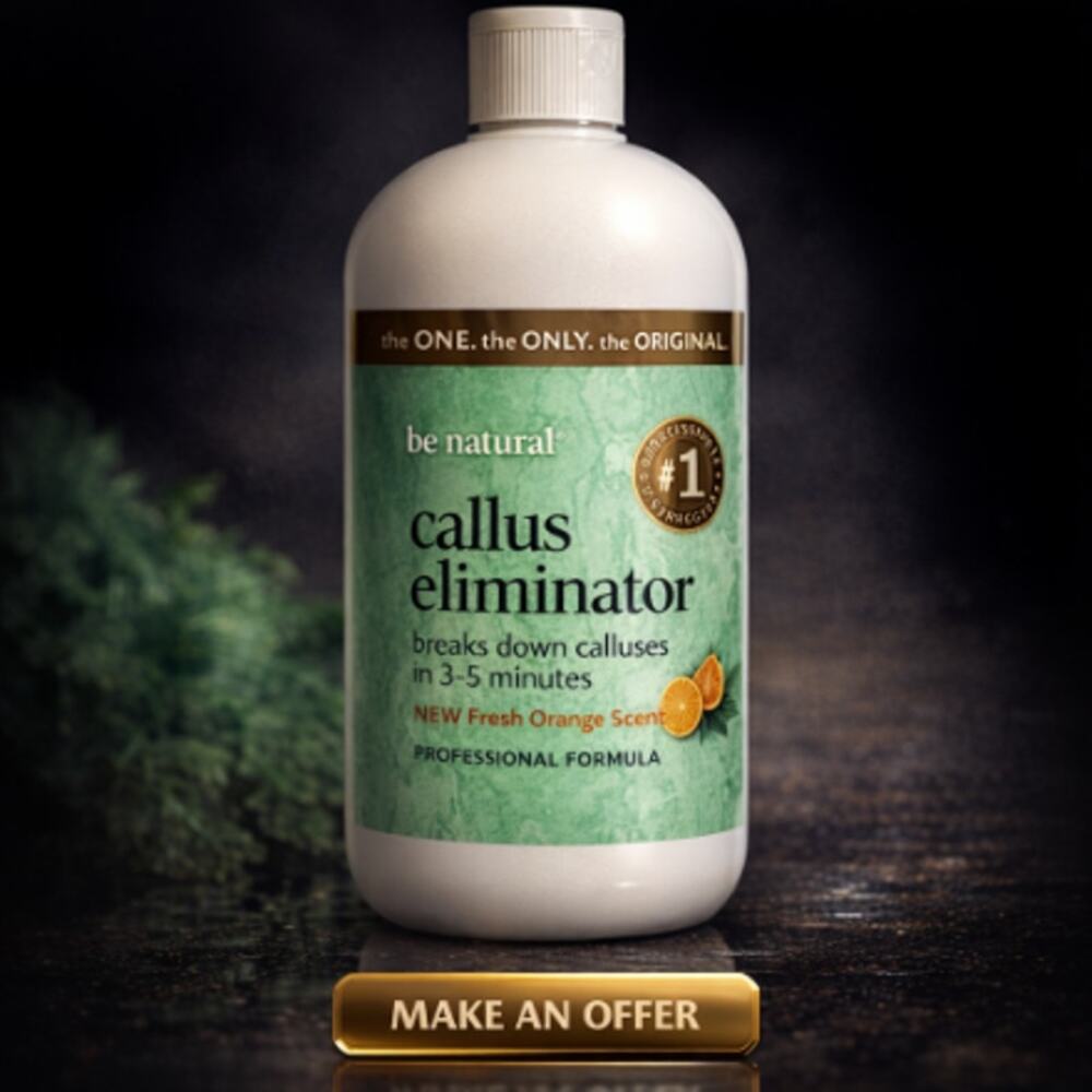 Prolinc Be Natural Callus Eliminator Orange Scent 34oz  Professional Formula NEW